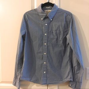 Abercrombie & Fitch Mens Pattern Button Down Shirt